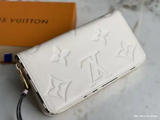 Aaa replica bags WALLET ZIPPY VUITTON LOUIS 0622